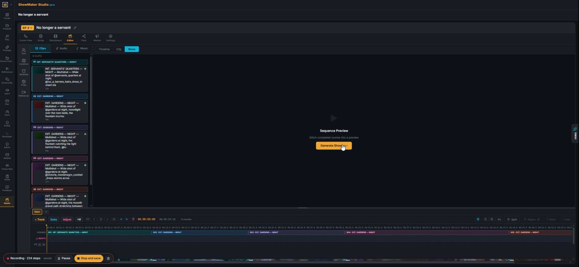 Generate Show free