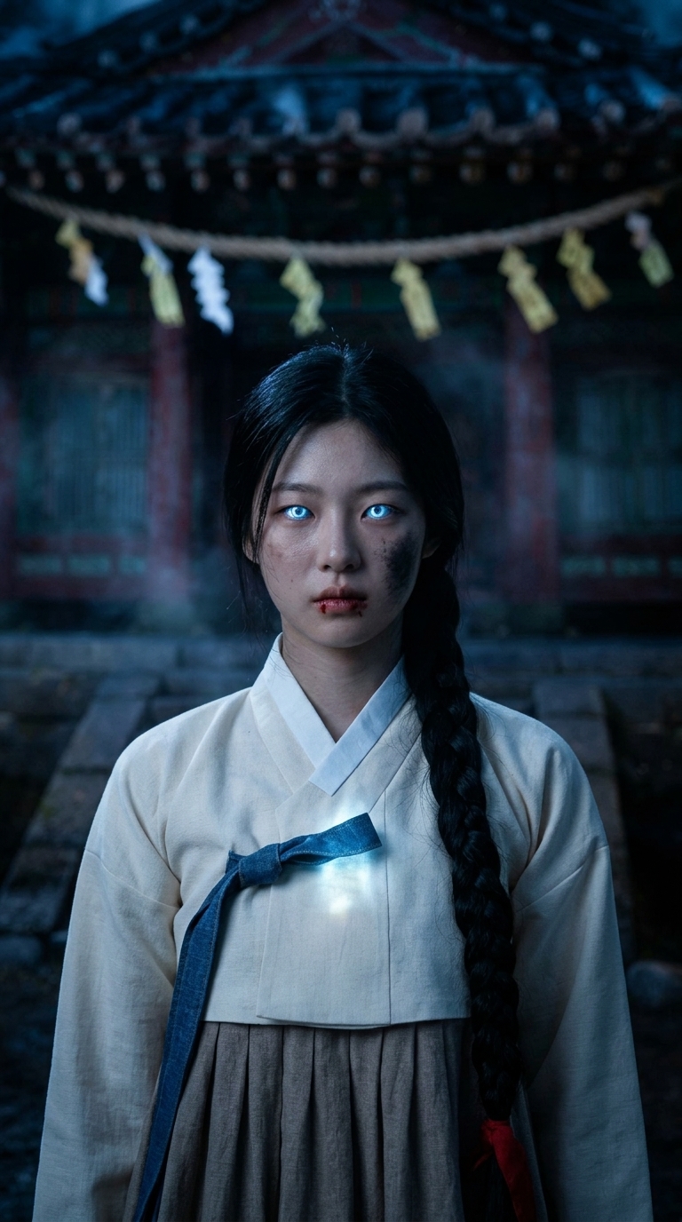 5. She wakes