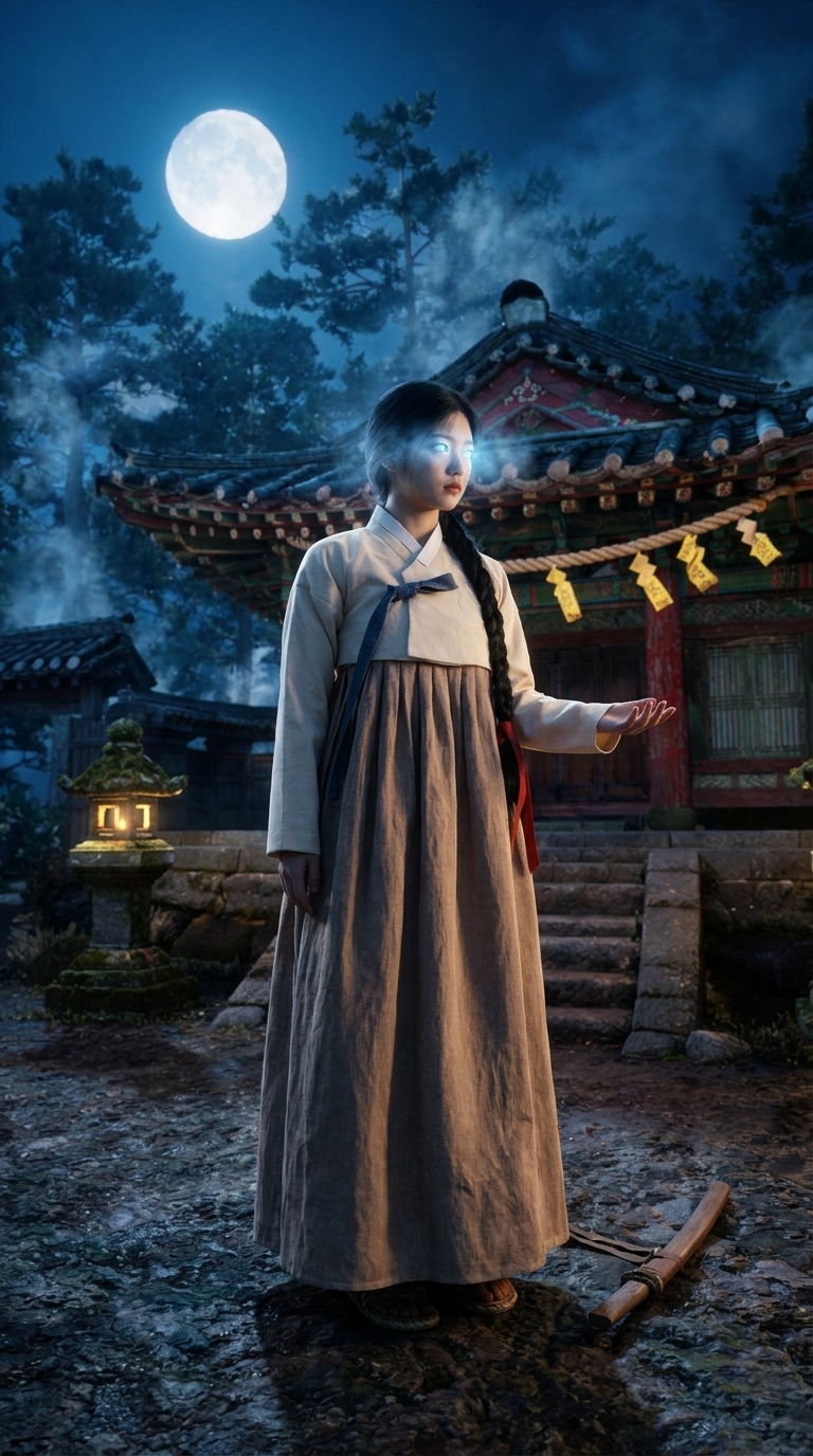 3. Her sword flies to her